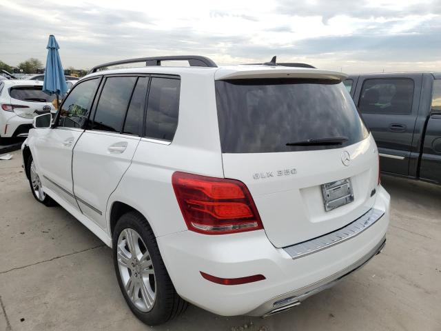 WDCGG8JBXEG334991 - 2014 MERCEDES-BENZ GLK 350 4M WHITE photo 3