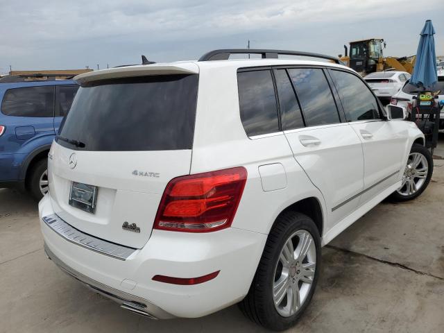 WDCGG8JBXEG334991 - 2014 MERCEDES-BENZ GLK 350 4M WHITE photo 4