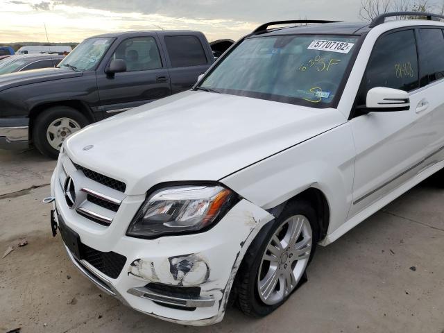 WDCGG8JBXEG334991 - 2014 MERCEDES-BENZ GLK 350 4M WHITE photo 9