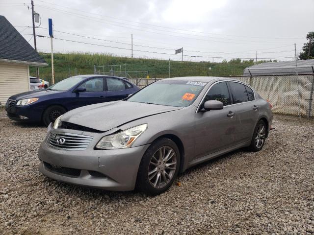 JNKBV61E58M214797 - 2008 INFINITI G35 GRAY photo 2