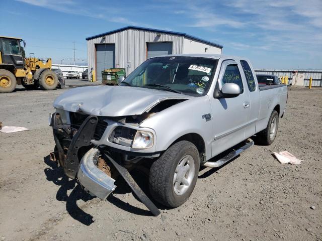 1FTRX17W61KA55898 - 2001 FORD F150 SILVER photo 2