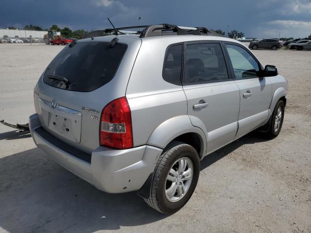 KM8JN12D37U591449 - 2007 HYUNDAI TUCSON SILVER photo 4