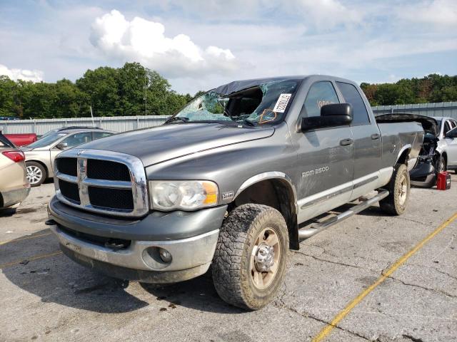 1D7KS28DX5J636759 - 2005 DODGE RAM 2500 S GRAY photo 2