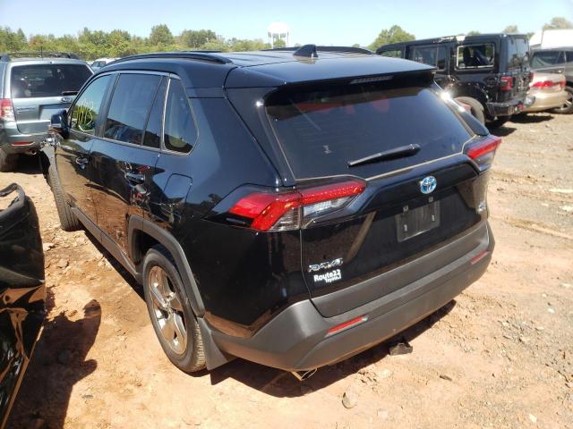 JTMB6RFV0MD039328 - 2021 TOYOTA RAV4 XLE P BLACK photo 3