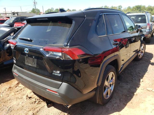 JTMB6RFV0MD039328 - 2021 TOYOTA RAV4 XLE P BLACK photo 4