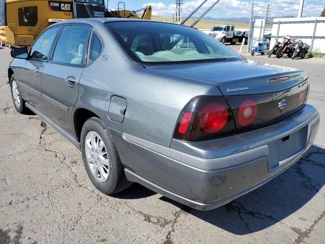 2G1WF52EX59297881 - 2005 CHEVROLET IMPALA TEAL photo 3