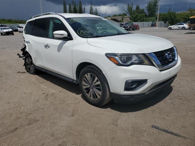 5N1DR2MN7HC614400 - 2017 NISSAN PATHFINDER WHITE photo 1