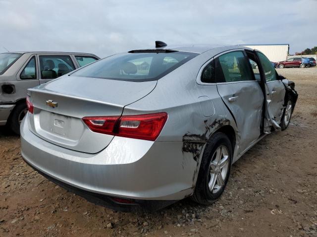 1G1ZC5ST1MF032812 - 2021 CHEVROLET MALIBU LS SILVER photo 4