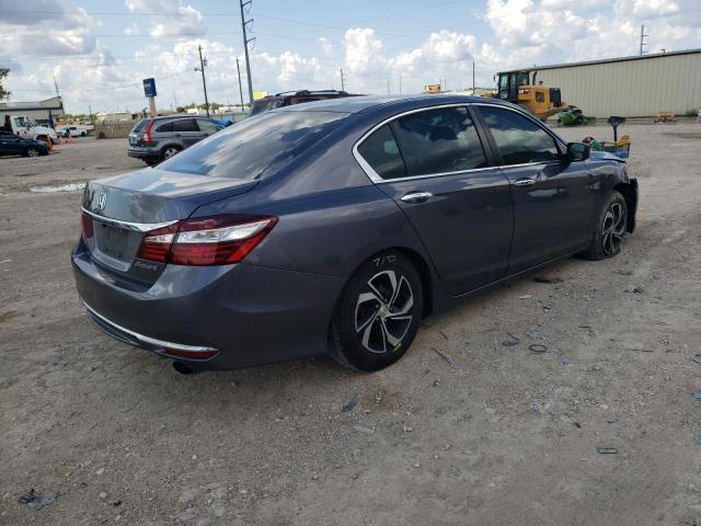 1HGCR2F38GA102507 - 2016 HONDA ACCORD LX GRAY photo 4