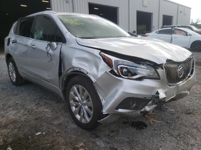 LRBFXBSAXHD235371 - 2017 BUICK ENVISION E SILVER photo 1