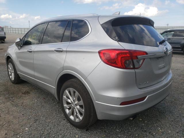 LRBFXBSAXHD235371 - 2017 BUICK ENVISION E SILVER photo 3