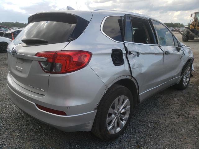 LRBFXBSAXHD235371 - 2017 BUICK ENVISION E SILVER photo 4