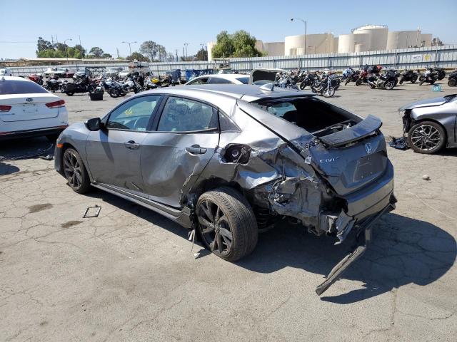 SHHFK7H9XJU421063 - 2018 HONDA CIVIC SPOR GRAY photo 3