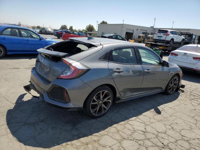 SHHFK7H9XJU421063 - 2018 HONDA CIVIC SPOR GRAY photo 4
