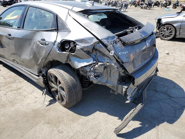 SHHFK7H9XJU421063 - 2018 HONDA CIVIC SPOR GRAY photo 9