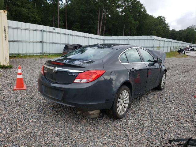 2G4GR5EKXC9170089 - 2012 BUICK REGAL GRAY photo 4