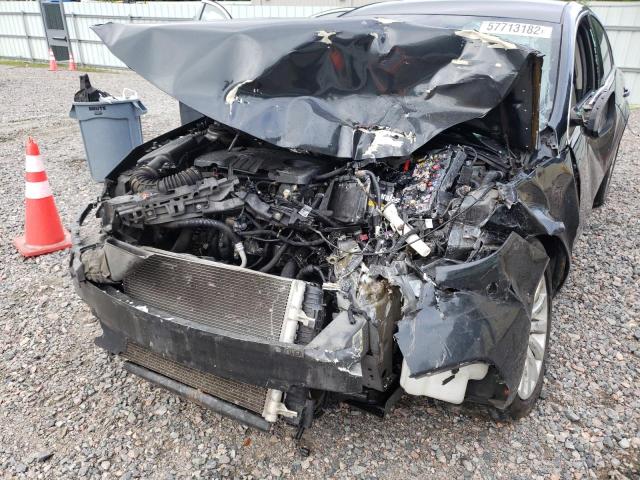 2G4GR5EKXC9170089 - 2012 BUICK REGAL GRAY photo 9