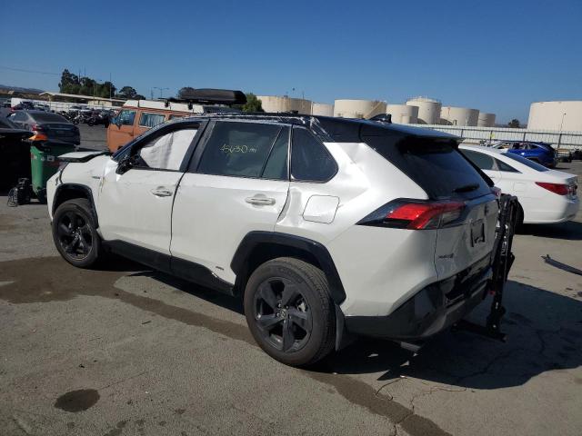 4T3E6RFV4MU008891 - 2021 TOYOTA RAV4 XSE WHITE photo 3