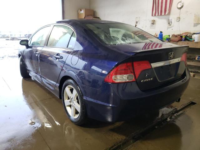 19XFA16689E019733 - 2009 HONDA CIVIC LX-S أزرق صورة 3