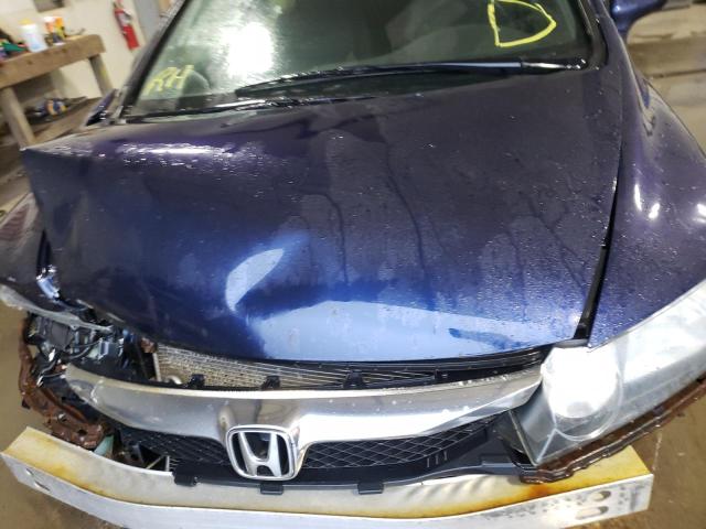 19XFA16689E019733 - 2009 HONDA CIVIC LX-S أزرق صورة 7