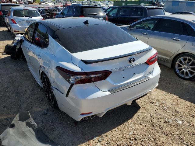 4T1K31AK8MU021601 - 2021 TOYOTA CAMRY XSE WHITE photo 3