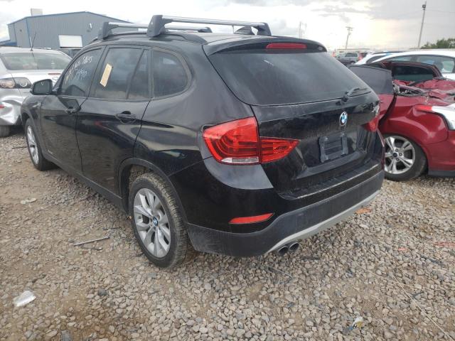 WBAVL1C56EVY10606 - 2014 BMW X1 XDRIVE2 BLACK photo 3