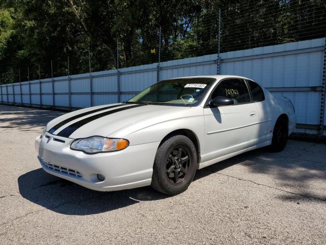2G1WX12K839140343 - 2003 CHEVROLET MONTE CARL ორფეროვანი ფოტო 2