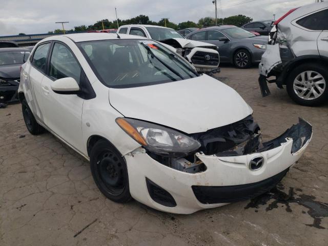 JM1DE1KY1E0188241 - 2014 MAZDA MAZDA2 SPO WHITE photo 1