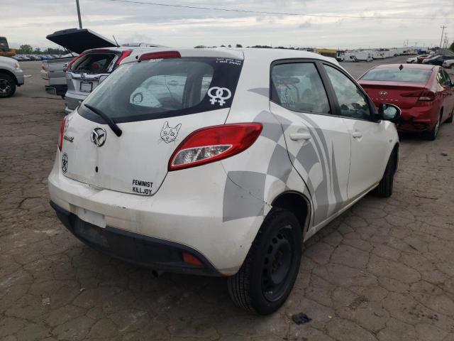 JM1DE1KY1E0188241 - 2014 MAZDA MAZDA2 SPO 白色 照片 4