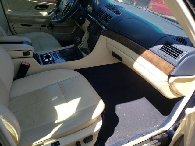 WBAGH8345YDP12784 - 1999 BMW 7 SERIES Azul foto 5