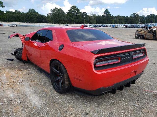 2C3CDZC96LH179326 - 2020 DODGE CHALLENGER RED photo 3