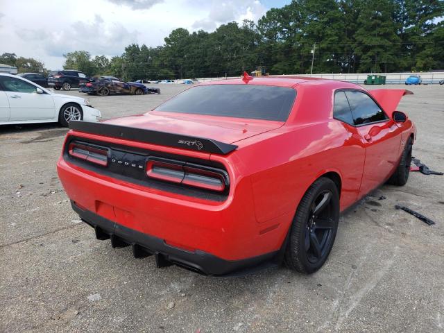 2C3CDZC96LH179326 - 2020 DODGE CHALLENGER RED photo 4