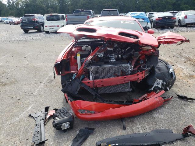 2C3CDZC96LH179326 - 2020 DODGE CHALLENGER RED photo 9