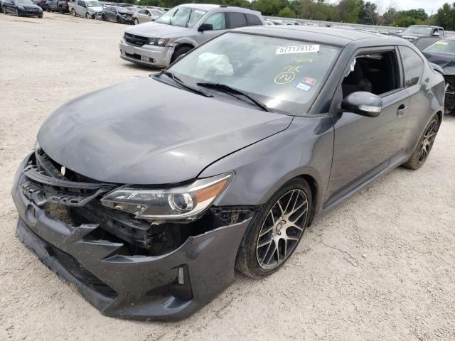 JTKJF5C75E3073291 - 2014 TOYOTA SCION TC ნაცრისფერი ფოტო 2
