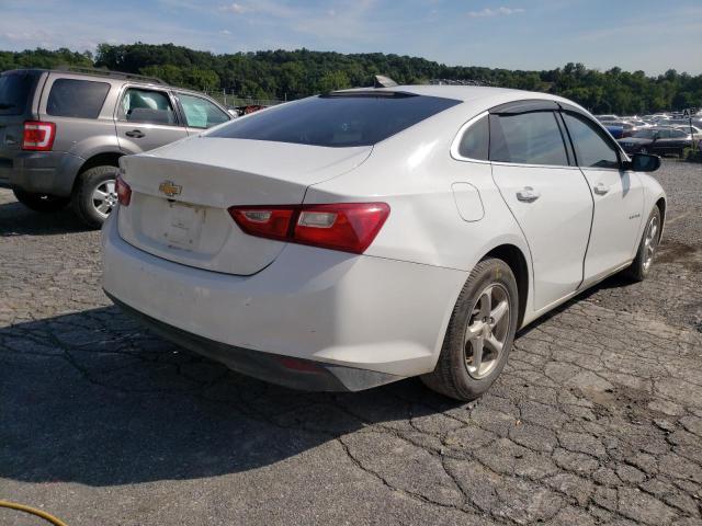 1G1ZB5ST6JF209899 - 2018 CHEVROLET MALIBU LS WHITE photo 4