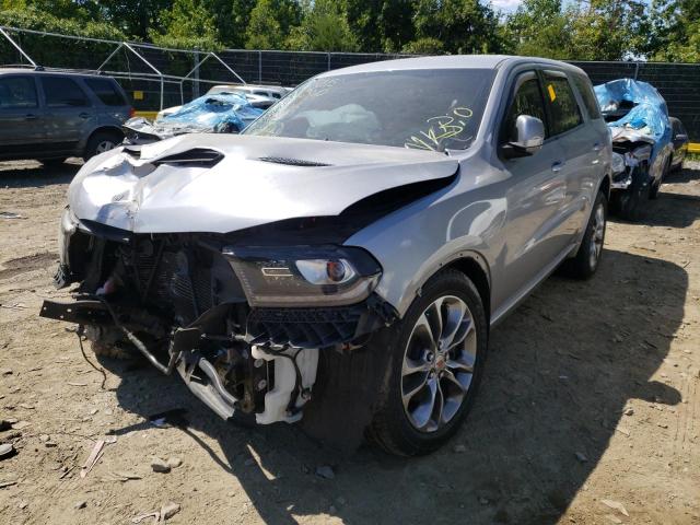 1C4SDJCT4KC576023 - 2019 DODGE DURANGO R/ SILVER photo 2