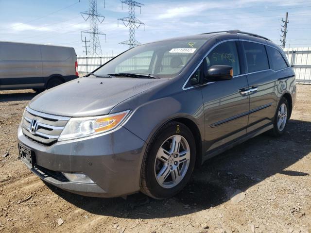 5FNRL5H92DB030770 - 2013 HONDA ODYSSEY TO CHARCOAL photo 2