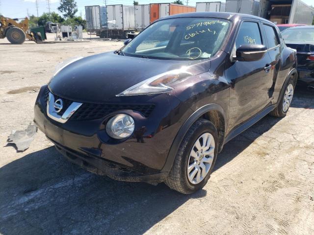 JN8AF5MV8FT552038 - 2015 NISSAN JUKE S/SV/ MAROON photo 2