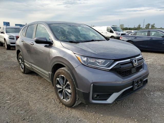 5J6RW2H89LL025438 - 2020 HONDA CR-V TOURI GRAY photo 1