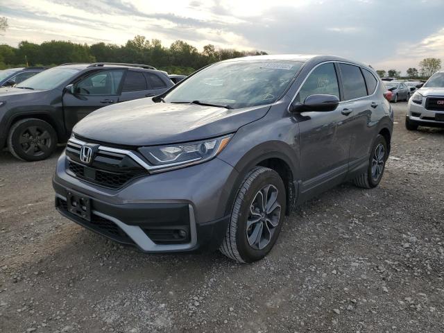 5J6RW2H89LL025438 - 2020 HONDA CR-V TOURI GRAY photo 2