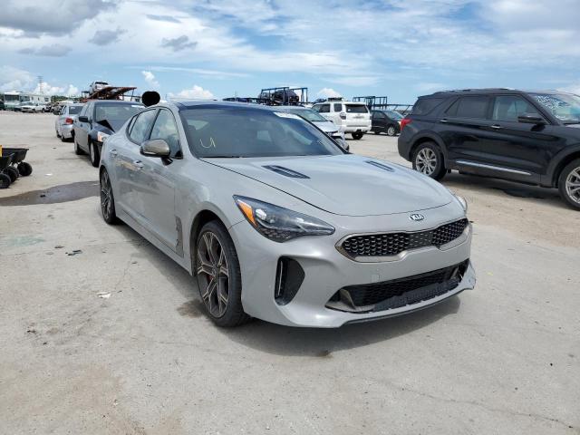 KNAE55LC3K6060104 - 2019 KIA STINGER GT GRAY photo 1