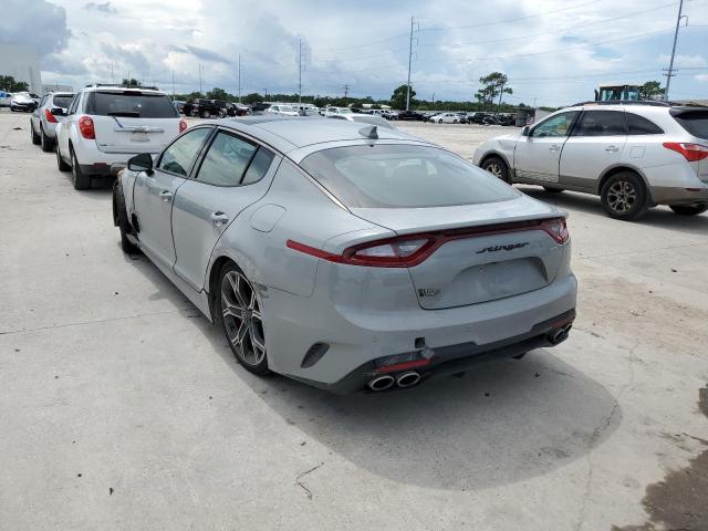 KNAE55LC3K6060104 - 2019 KIA STINGER GT GRAY photo 3