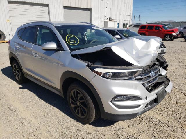 KM8J3CA45JU608133 - 2018 HYUNDAI TUCSON SEL SILVER photo 1