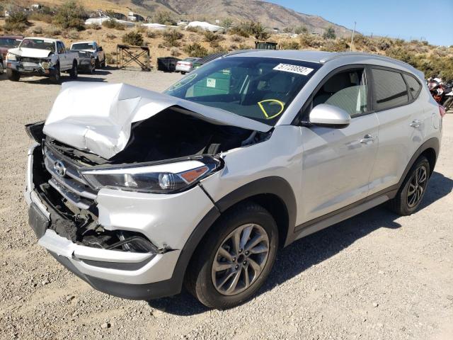 KM8J3CA45JU608133 - 2018 HYUNDAI TUCSON SEL SILVER photo 2