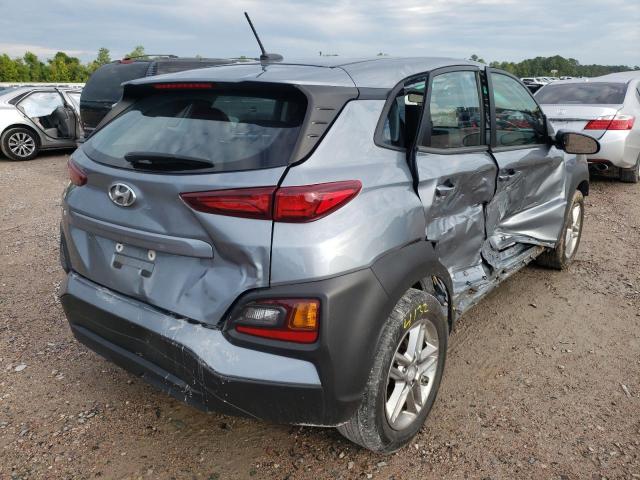 KM8K12AAXKU243461 - 2019 HYUNDAI KONA SE GRAY photo 4