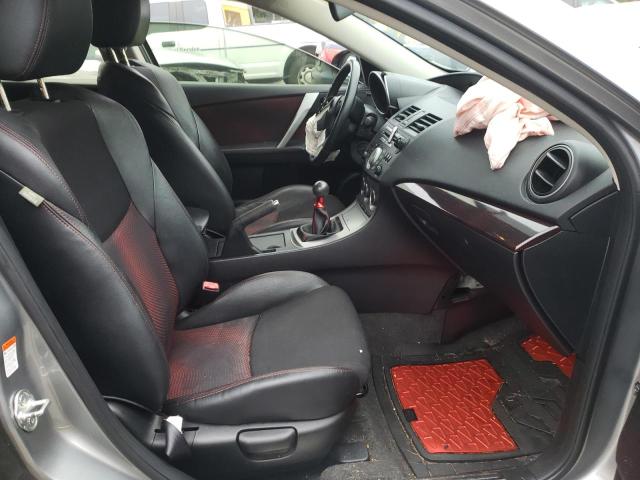 JM1BL1H37A1289605 - 2010 MAZDA SPEED 3 SILVER photo 5