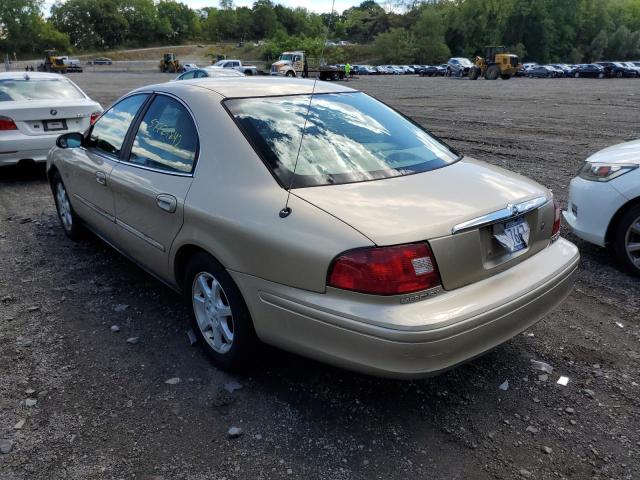 1MEFM55S71G649680 - 2001 MERCURY SABLE TAN photo 3