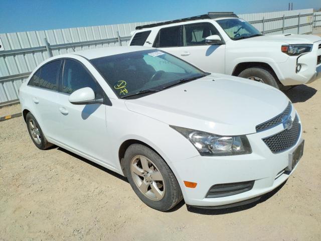 1G1PC5SB4E7116195 - 2014 CHEVROLET CRUZE LT WHITE photo 1