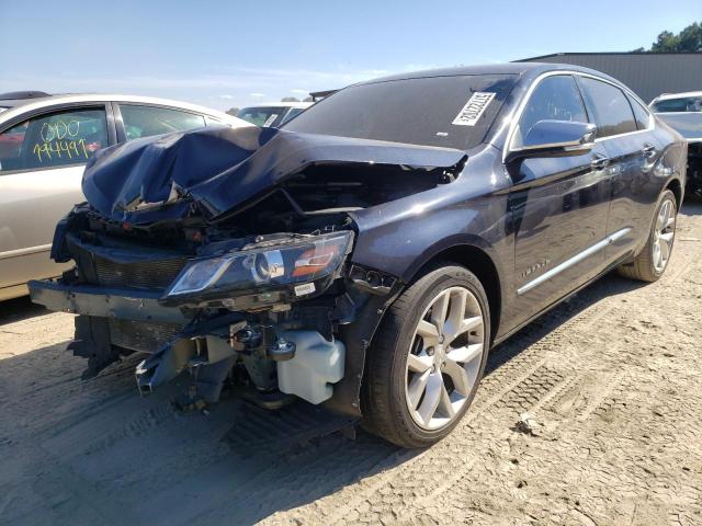 2G1105S34K9141437 - 2019 CHEVROLET IMPALA PRE BLUE photo 2