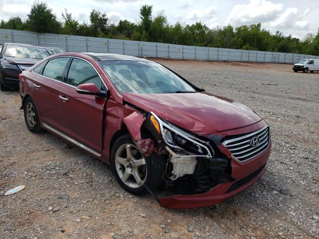 5NPE34AF7FH092114 - 2015 HYUNDAI SONATA SPO RED photo 9